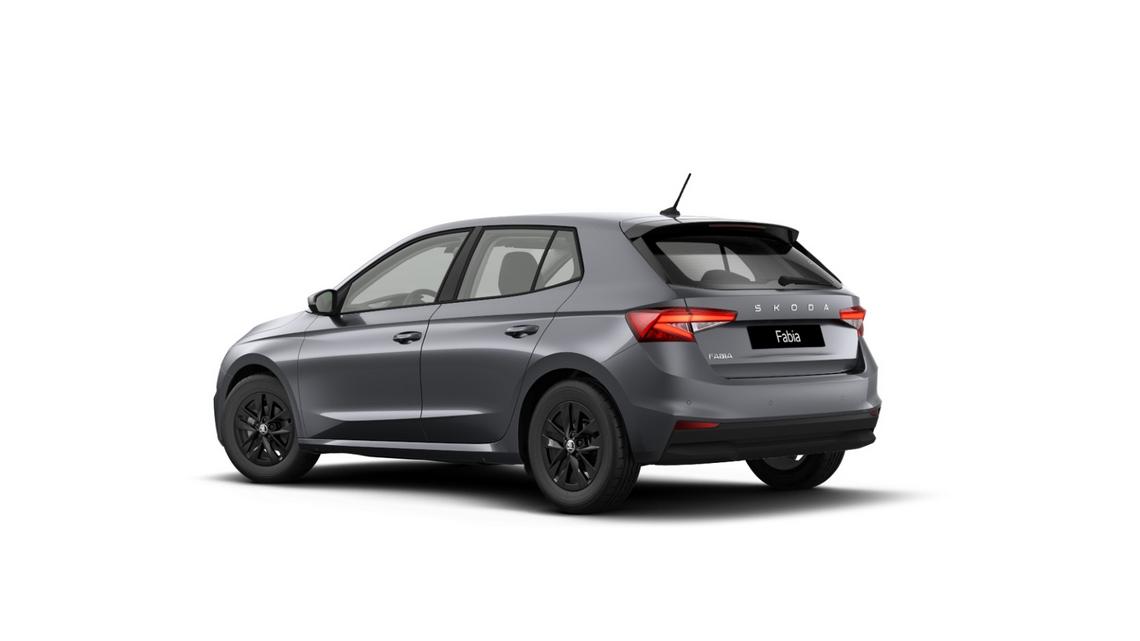 Skoda Fabia seitliche Heckansicht