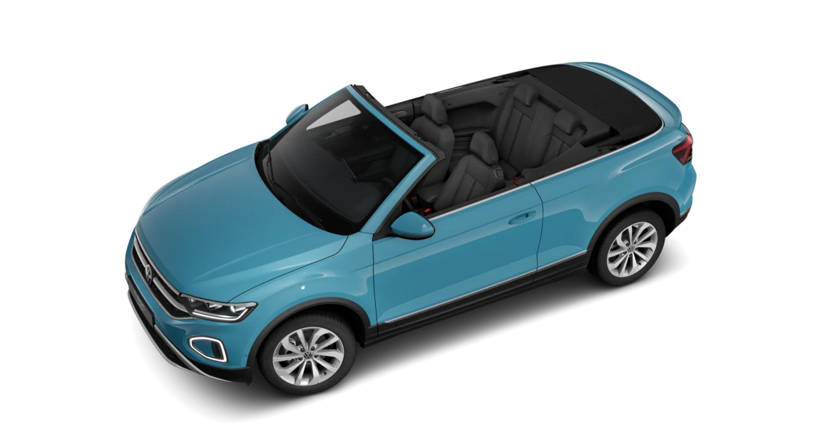 Vogelperspektive T-Roc Cabriolet
