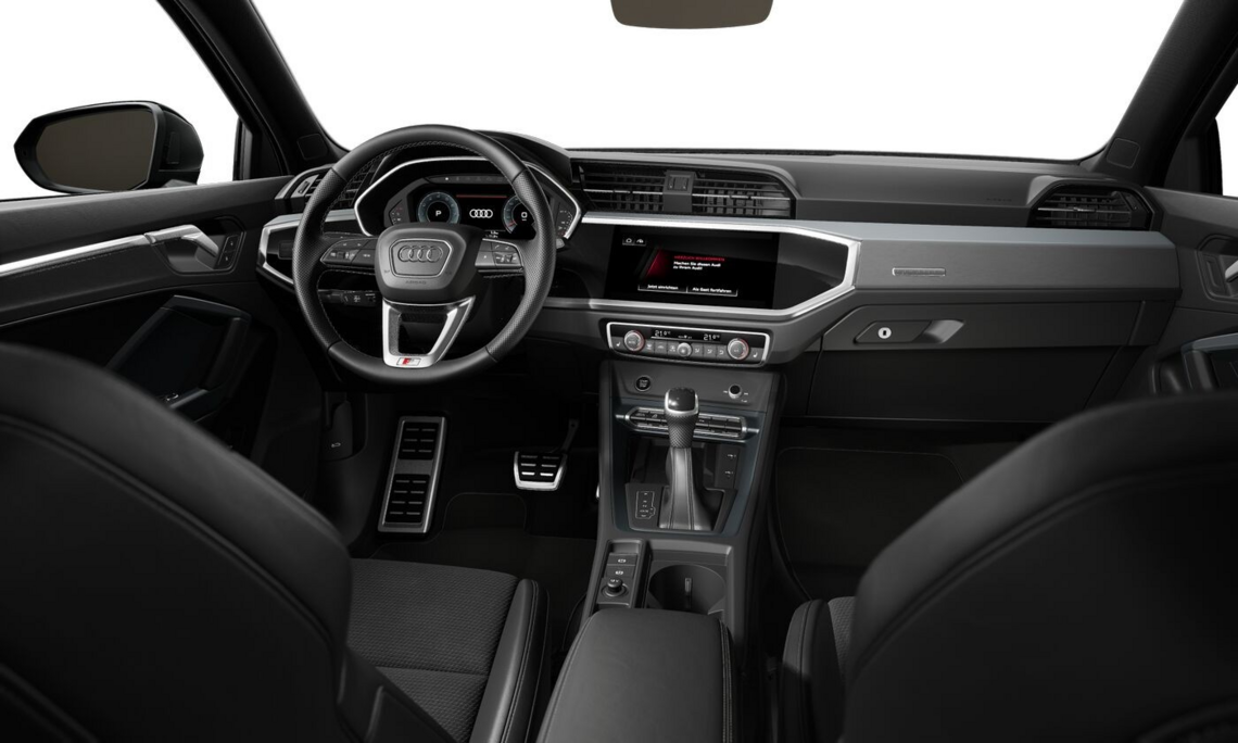 Moderne Innenausstattung des Audi Q3