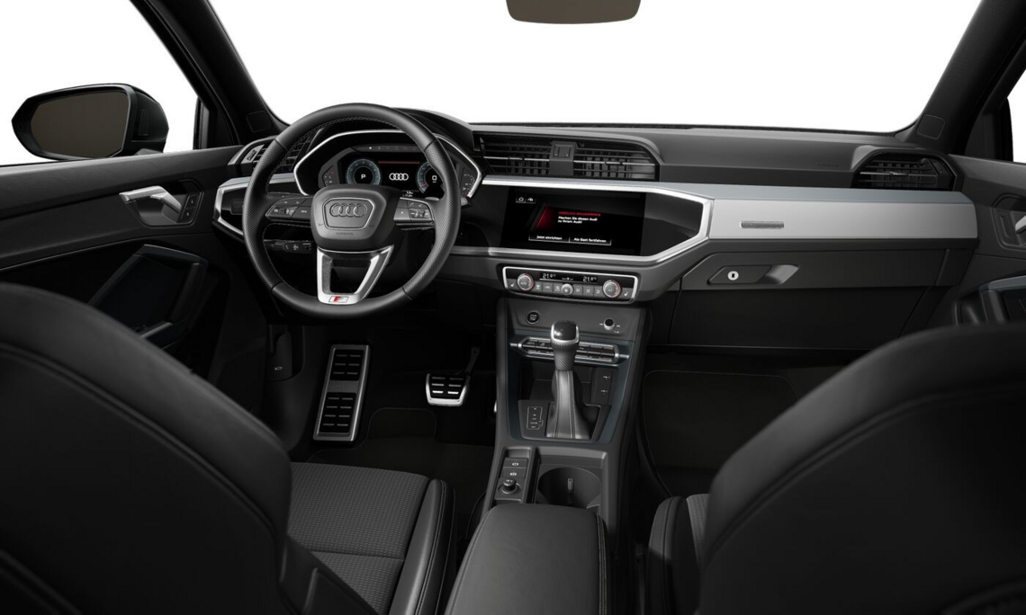 Moderne Innenausstattung des Audi Q3