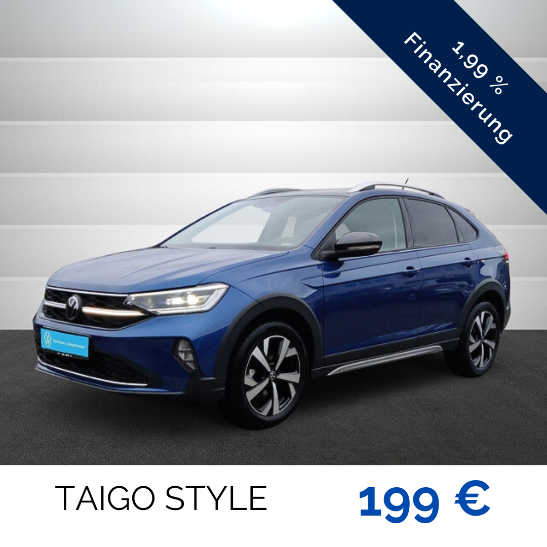 Teaserbild: Gebrauchtwagen VW Taigo für 199 € monatlich finanzieren